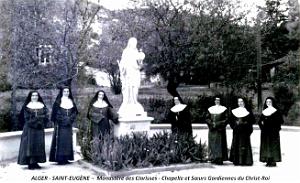 Alger - Saint-Eugene - Monastere des Clarisses - Chapelle et Soeurs Gardiennes du Christ-Roi